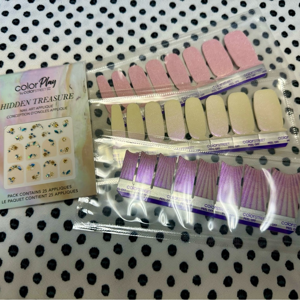 Color Street Hidden Treasures partial subscription box